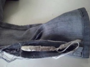 Mãe é flagrada ao levar maconha para filho em presídio de João Pinheiro (Foto: Polícia Militar/Divulgação)