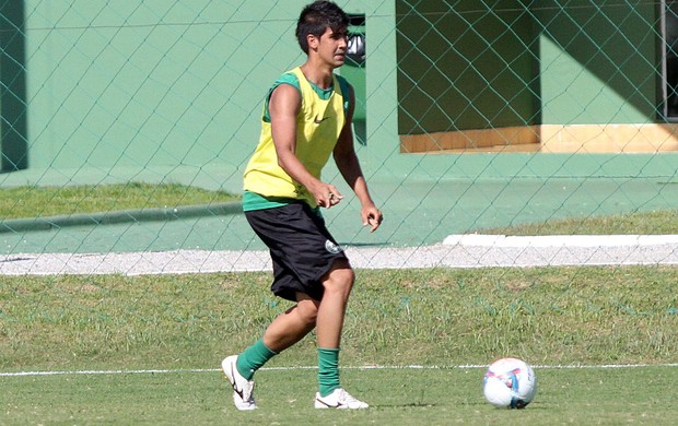 Leandro Almeida durante o treino do Coritiba (Foto: Divulgação / Site oficial do Coritiba)
