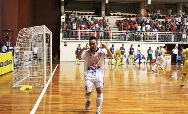 Deives Joinville Marechal Rondon Liga Futsal (Foto: Manolo Quiróz/Divulgação)