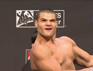 Wagner Caldeirão pesagem UFC (Foto: Reprodução/Youtube)