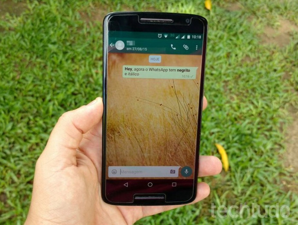 carol WhatsApp facilita a formatação de texto no Android; veja como fazer