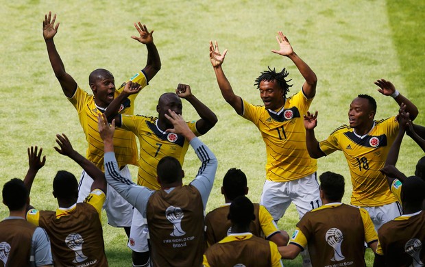 armero colombia x grecia mineirão (Foto: Reuters)