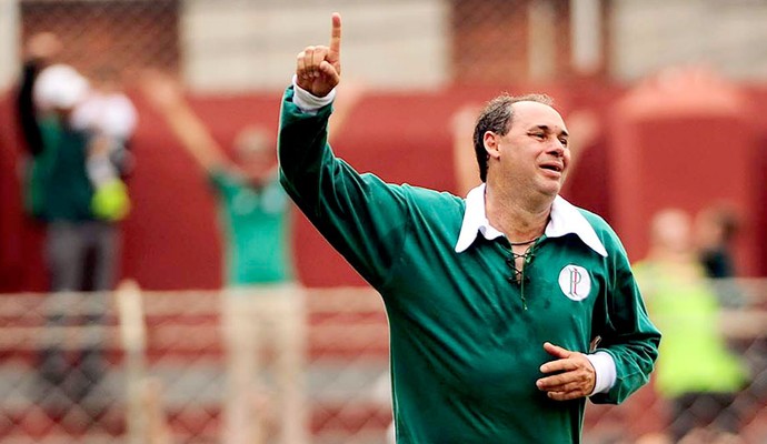Evair jogo Palmeiras centenário Taça Oberdan Cattani (Foto: Marcos Ribolli / Globoesporte.com)