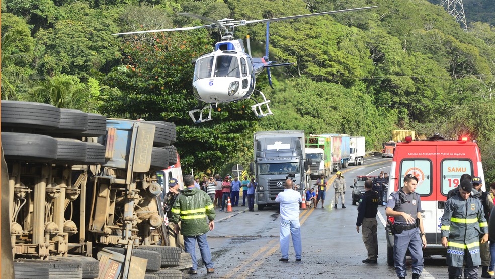  Acidente em Guarapari foi maior tragédia rodoviária do Espírito Santo (Foto: Bernardo Coutinho/ A Gazeta)