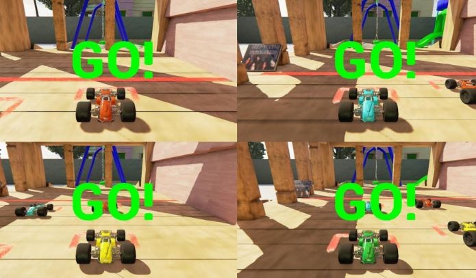 Apenas seis pessoas fizeram Remote Race, que funciona no multiplayer (Foto: Divulgação)