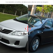 Compare o novo Corolla com o anterior (Divulgação)