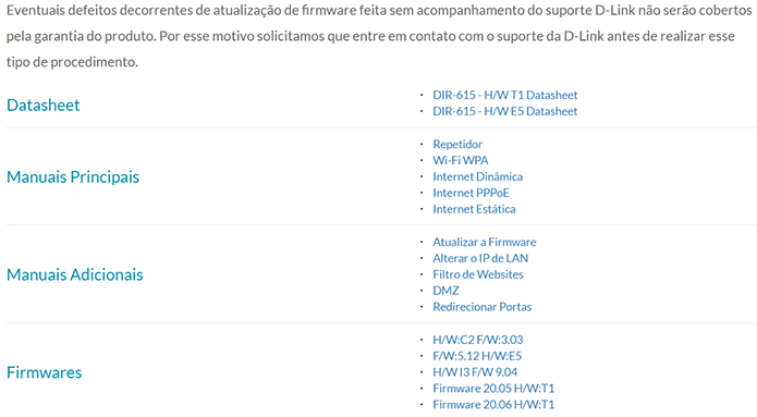 D-Link tem documentação mais bem resolvida para ajudar seus usuários no processo de configuração de seus roteadores (Foto: Reprodução/Filipe Garrett)