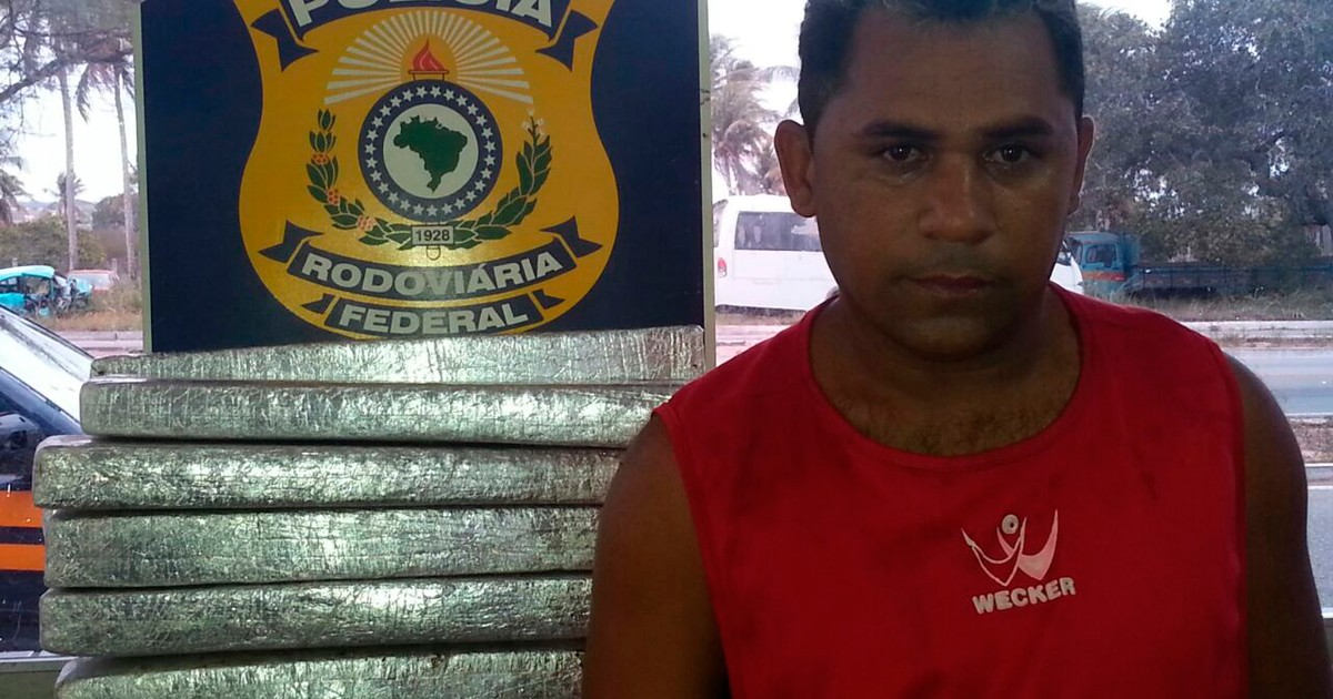 PRF prende homem com 30 quilos de maconha na Grande Natal - Globo.com