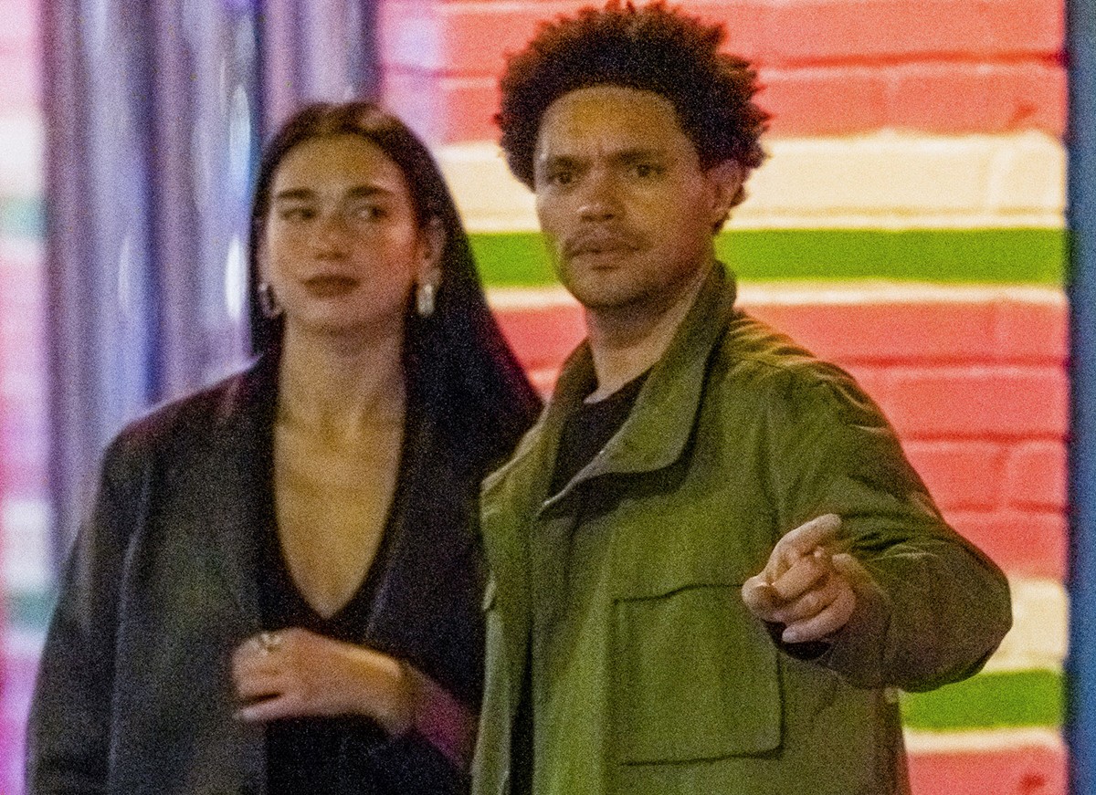 Dua Lipa e Trevor Noah estariam namorando (Foto: The Grosby Group) Dua Lipa e Trevor Noah estariam namorando (Foto: The Grosby Group)