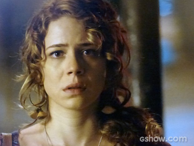 Cristina vê Zé pela primeira vez (Foto: Império/TV Globo)