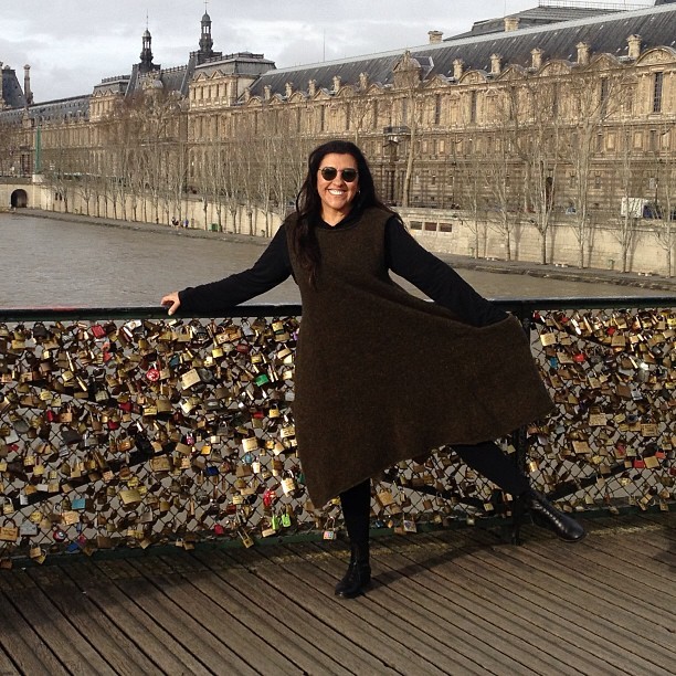 Regina Casé em Paris (Foto: Reprodução/Instagram)