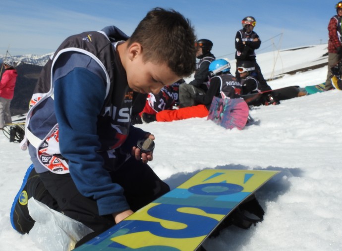 Augistinho Teixeira brasileiro argentino snowboard (Foto: Thierry Gozzer)