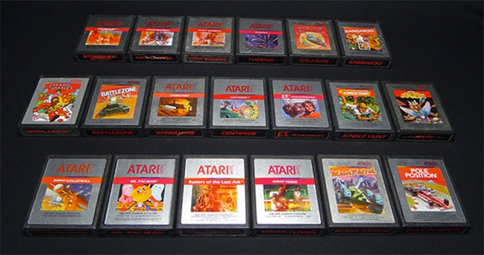 Muitos cartuchos do Atari foram fabricados aqui (Foto: Reprodução/Antonio Borba)