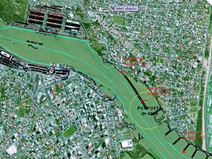 Projeto é para aumentar bacia de evolução do Porto de Itajaí (Foto: Divulgação/Porto de Itajaí)