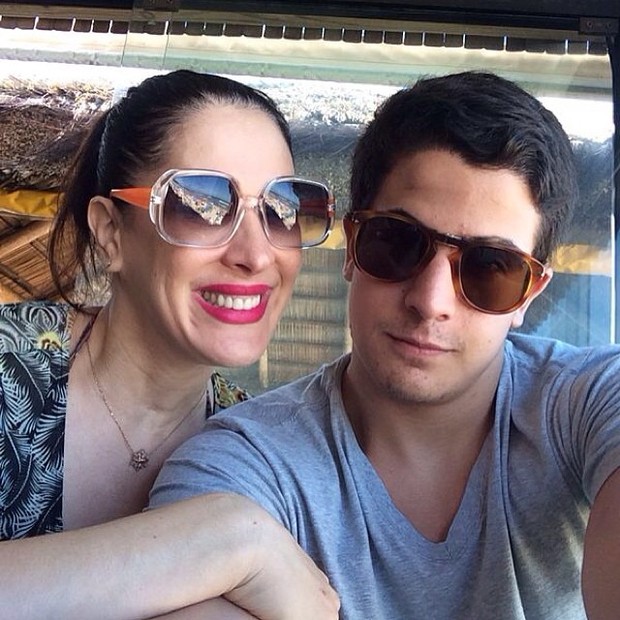 Claudia Raia e o filho Enzo (Foto: Instagram / Reprodução)
