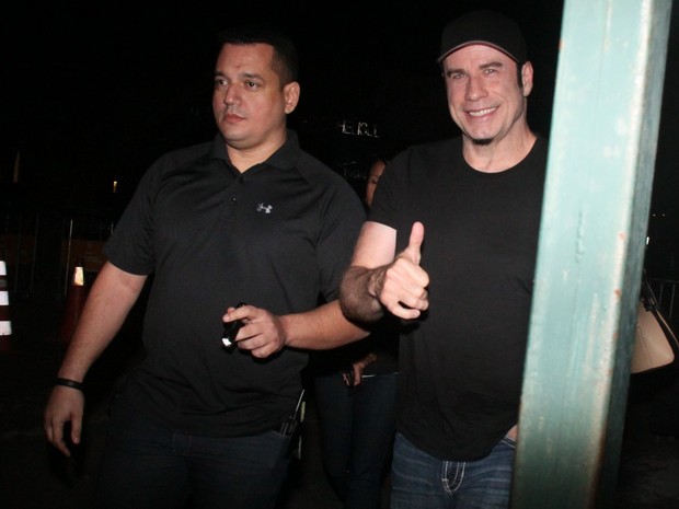 John Travolta (Foto: Marcello Sá Barreto e Delson Silva / AgNews)