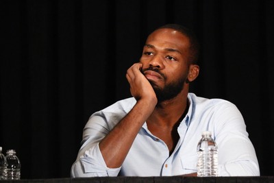 Jon Jones entrevista coletiva UFC Las Vegas MMA (Foto: Evelyn Rodrigues)