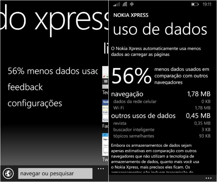 Visualizando estatística de uso de dados (Foto: Reprodução/Helito Bijora)
