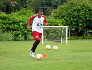 Paulo Miranda treino São Paulo (Foto: Reprodução/saopaulofc.net)