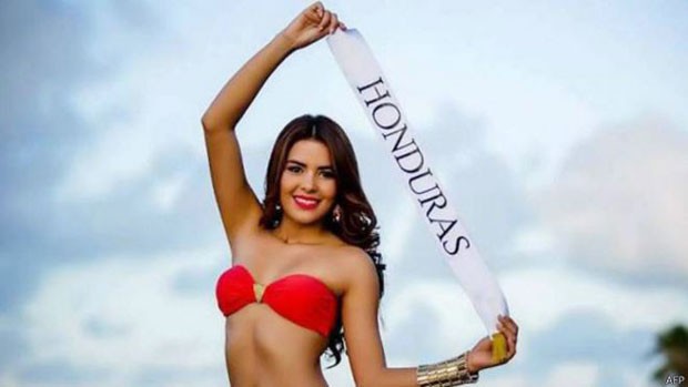  Cunhado de María José Alvarado confessou assassinato; jovem deveria participar de Miss Mundo em Londres em dezembro  (Foto: AFP)