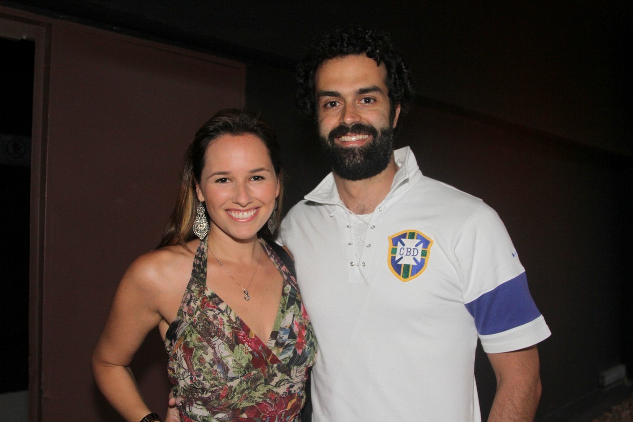 Mariana Belém e Cristiano (Foto: Thiago Duran / Agnews)