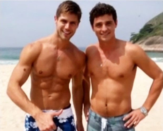 Fael e Jonas são amigos até hoje! (Foto: TV Globo)