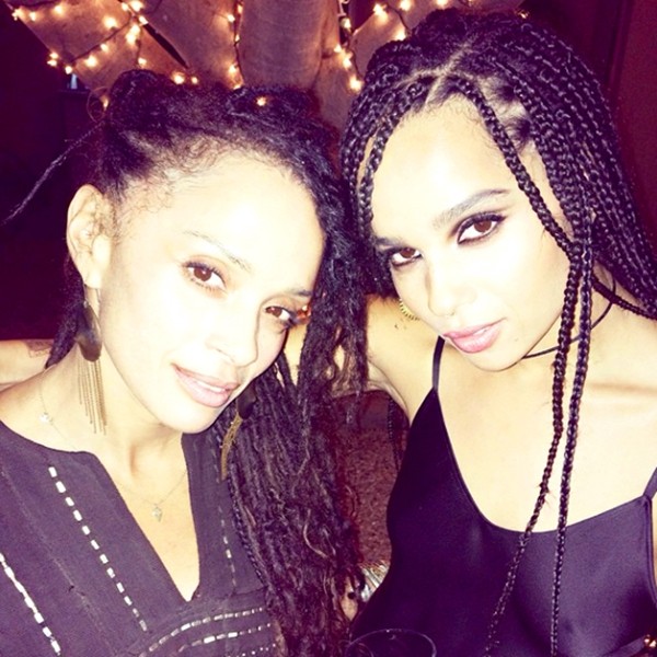 Zoe Kravitz e Lisa Bonet  (Foto: Instagram)