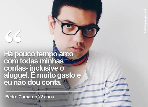 Pedro Camargo, 21 anos (Foto: arquivo pessoal) Pedro Camargo, 21 anos (Foto: arquivo pessoal)