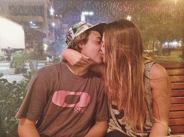 Danielle Favatto e o namorado (Foto: Instagram/Reprodução)