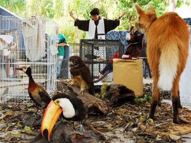 Evento abriu a programação de aniversário de 44 anos do Zoo (Foto: Divulgação/Emerson Ferraz)