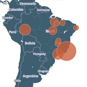 Dados mostram casos de trabalho escravo (País ainda luta contra o trabalho escravo (Saiba onde há casos de trabalho escravo no país (Editoria de arte/G1)))