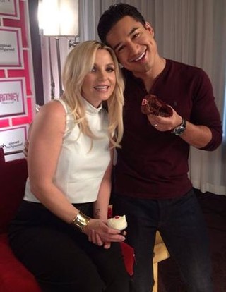 Britney Spears e Mario Lopez (Foto: Reprodução/ Twitter)