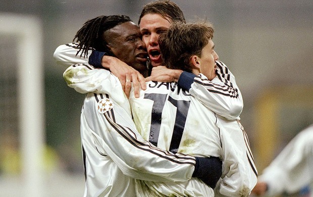 Seedorf e savio, Real Madrid (Foto: Agência Getty Images)