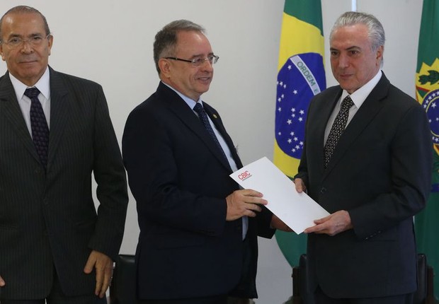 Temer se reúne com o presidente CBIC e empresários (Foto: Antônio Cruz/Agência Brasil)
