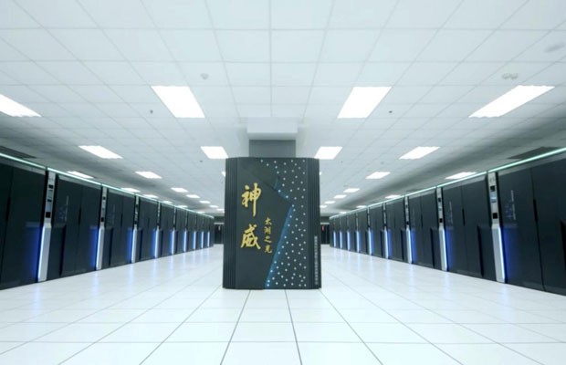 Sunway TaihuLight, do Centro de Supercomputação Nacional, é o supercomputador mais rápido do mundo. (Foto: Divulgação/Science China Press)