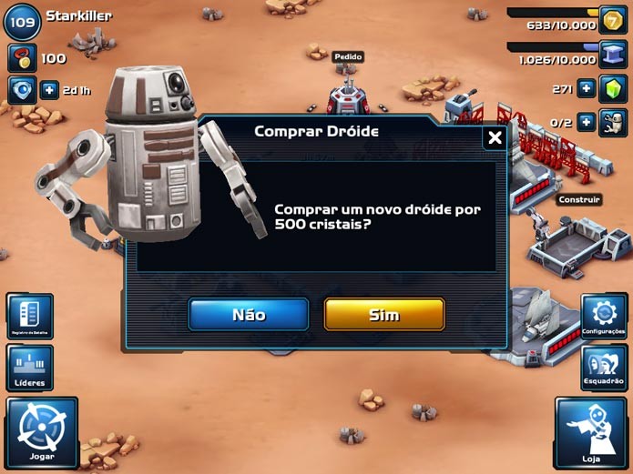 Star Wars Commander (Foto: Felipe Vinha/TechTudo)