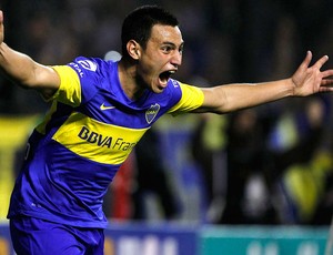 Juan Sanchez, Boca Juniors x Universidad do Chile (Foto: Agência Reuters)