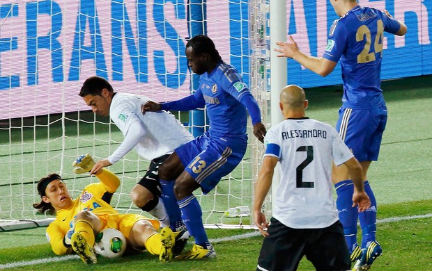 cassio corinthians x chelsea (Foto: Reuters)