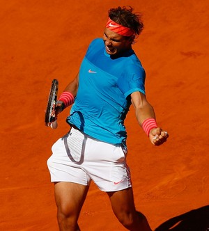 Rafael Nadal vence Simone Bolelli em Madri (Foto: Getty Images)
