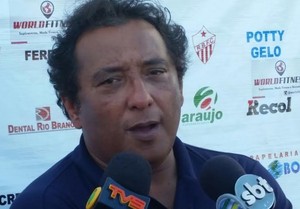 Carlinhos Farias, gestor de futebol do Rio Branco (Foto: Duaine Rodrigues)