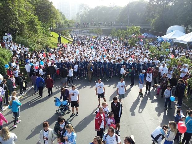 Corrida para Vencer o Diabetes em Porto Alegre (Foto: Josmar Leite/RBS TV)