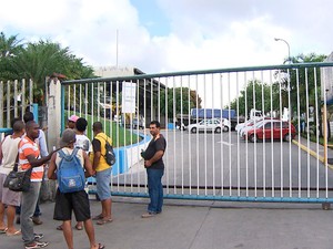 Empresa Votorantim Cimentos é situada em Porto Seco Pirajá, em Salvador (Foto: Imagens/TV Bahia)