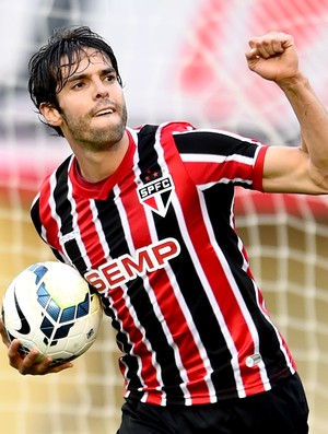Kaká gol jogo Goiás x São Paulo (Foto: Buda Mendes / Getty Images) Kaká gol jogo Goiás x São Paulo (Foto: Buda Mendes / Getty Images)