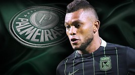 Palmeiras contrata Borja; valor foi pago pela patrocinadora (Editoria de arte)