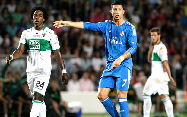 Cristiano Ronaldo Elche e Real Madrid (Foto: Agência Reuters)