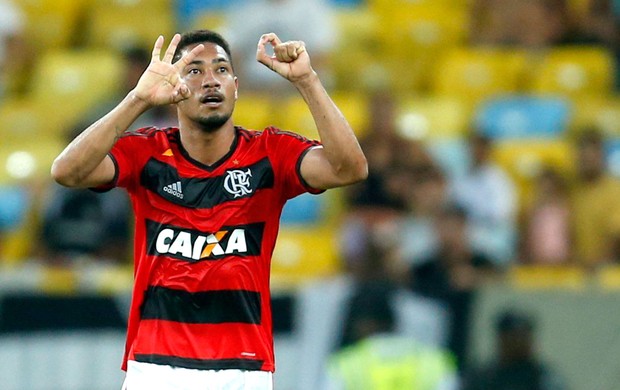 Hernane gol Flamengo jogo Botafogo Copa do Brasil (Foto: Alexandre Cassiano / Agência O Globo)