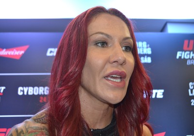 Cris Cyborg UFC Brasília (Foto: Raphael Marinho)