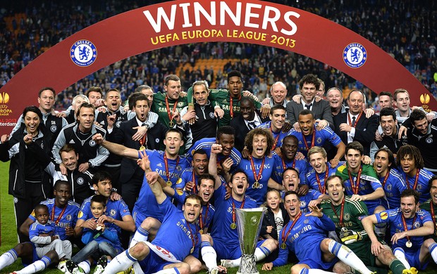 Chelsea campeão Liga Europa  (Foto: AFP)