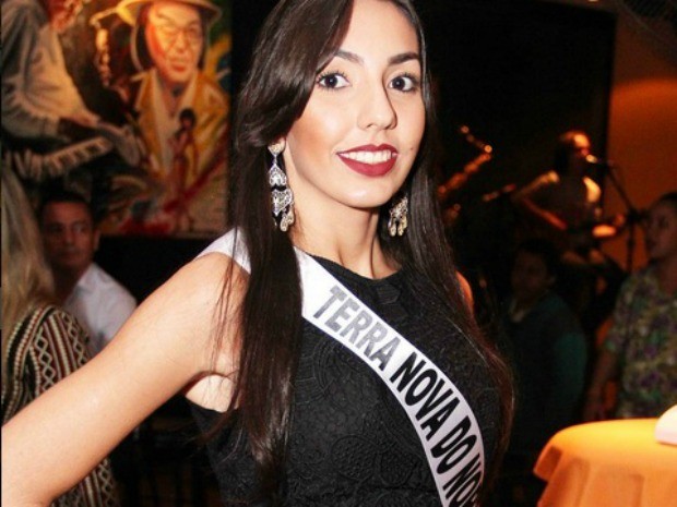 Miss Terra Nova do Norte, Fernanda Thomazelli Pereira Guerra de Oliveira, 18 anos, 1,75 m e 53 kg (Foto: Divulgao)