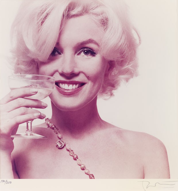 As fotos são o último ensaio antes da morte de Marilyn Monroe (Foto: Bert Stern/Freeman’s/AP)